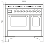 MD106DNE3/BGC van ILVE afbeelding 6