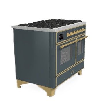 ILVE fornuis MD106DNE3/BGG afbeelding 3