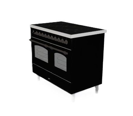 ILVE fornuis  PDI106NE3/BKB afbeelding 4