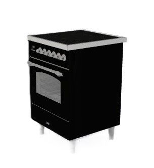 ILVE fornuis  PI064NE3/BKC afbeelding 4