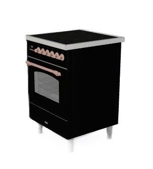 ILVE fornuis  PI064NE3/BKP afbeelding 4