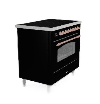 ILVE fornuis PI096NE3/BKP afbeelding 3