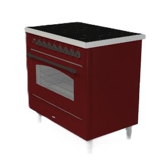 ILVE fornuis  PI096NE3/BUB afbeelding 4