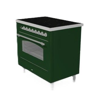 ILVE fornuis  PI096NE3/EGC afbeelding 4