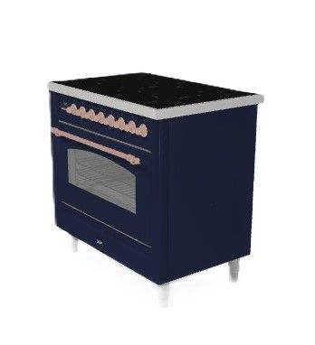 ILVE fornuis  PI096NE3/MBP afbeelding 4