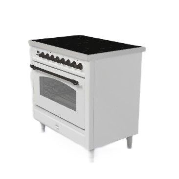 ILVE fornuis  PI096NE3/WHB afbeelding 4