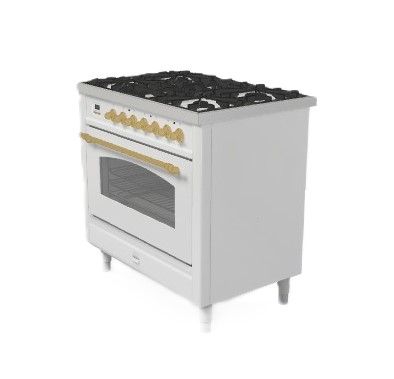 ILVE fornuis  PI096NE3/WHG afbeelding 4