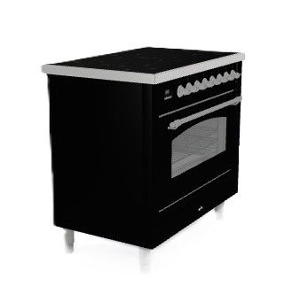 ILVE fornuis PI096WE3/BK afbeelding 3