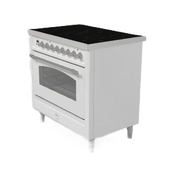 ILVE fornuis  PI096WE3/WH afbeelding 4