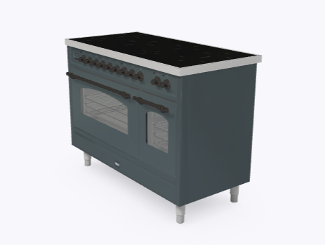 ILVE fornuis  PI127NE3/BGB afbeelding 4