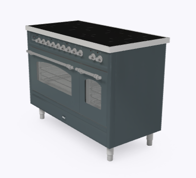 ILVE fornuis  PI127NE3/BGC afbeelding 4