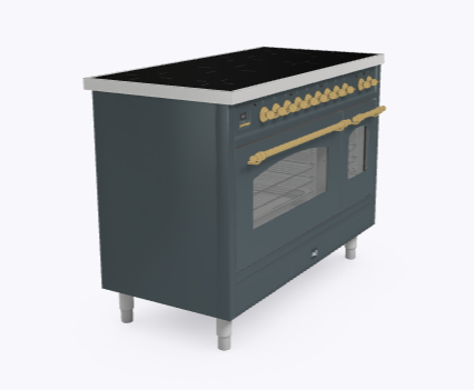 ILVE fornuis PI127NE3/BGG afbeelding 3