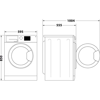 BWEBE 71485X WK N van Indesit afbeelding 5