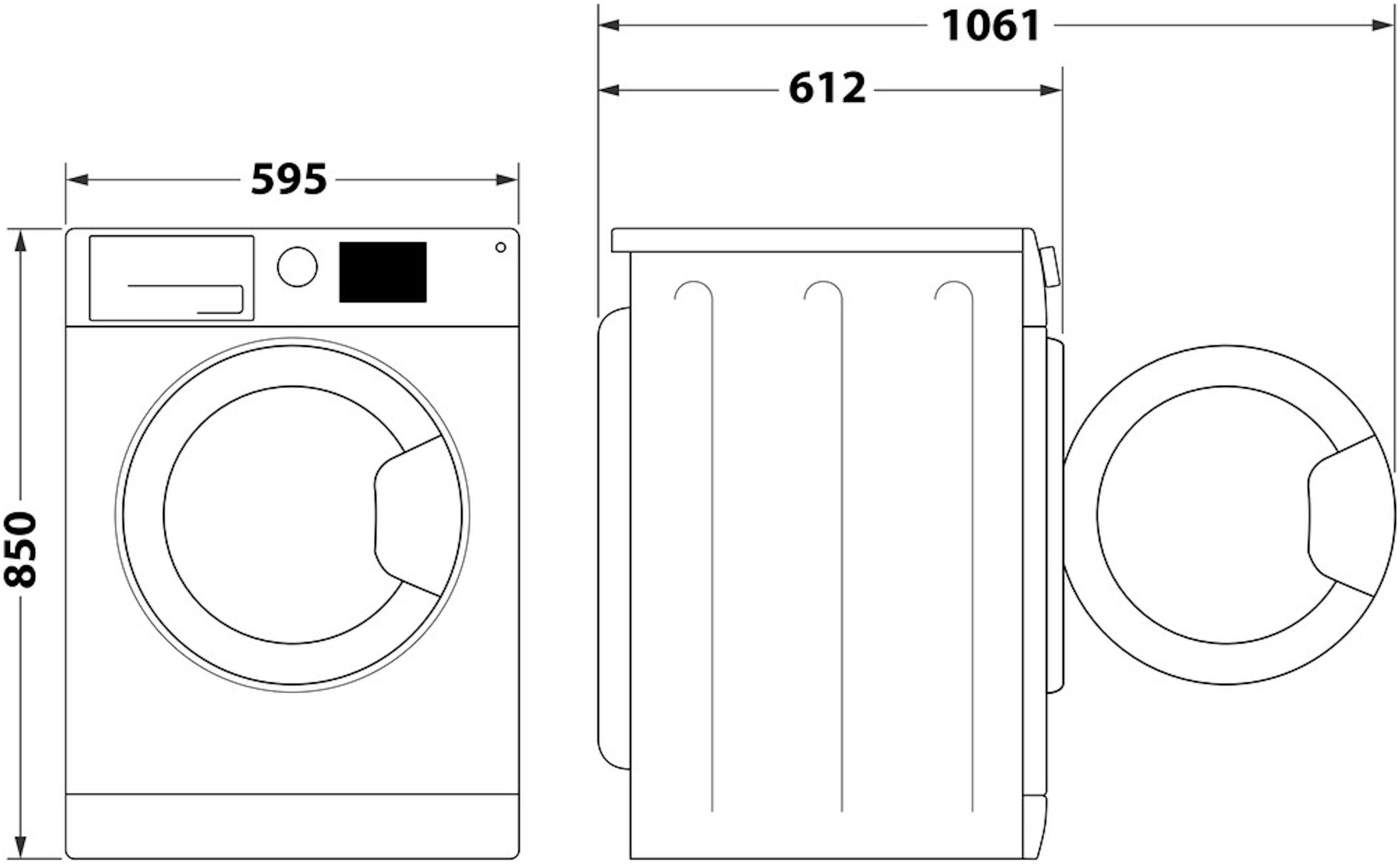 Indesit BWEBE 81496X WKV  wasmachine afbeelding 5