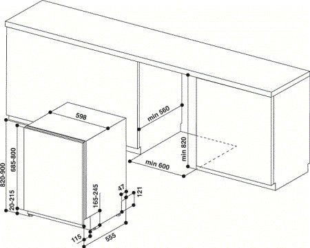 Indesit DIC3B+16AS afbeelding 7