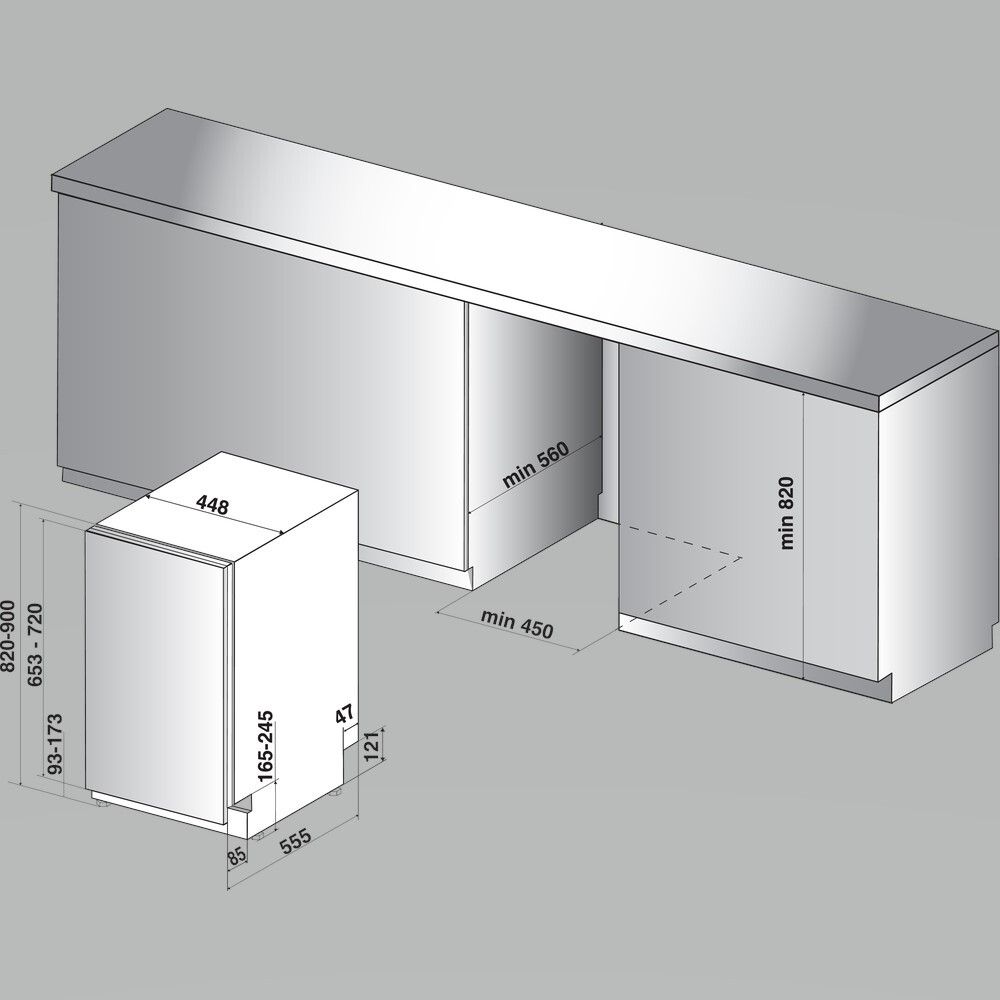 Indesit DSIC3M19 afbeelding 7