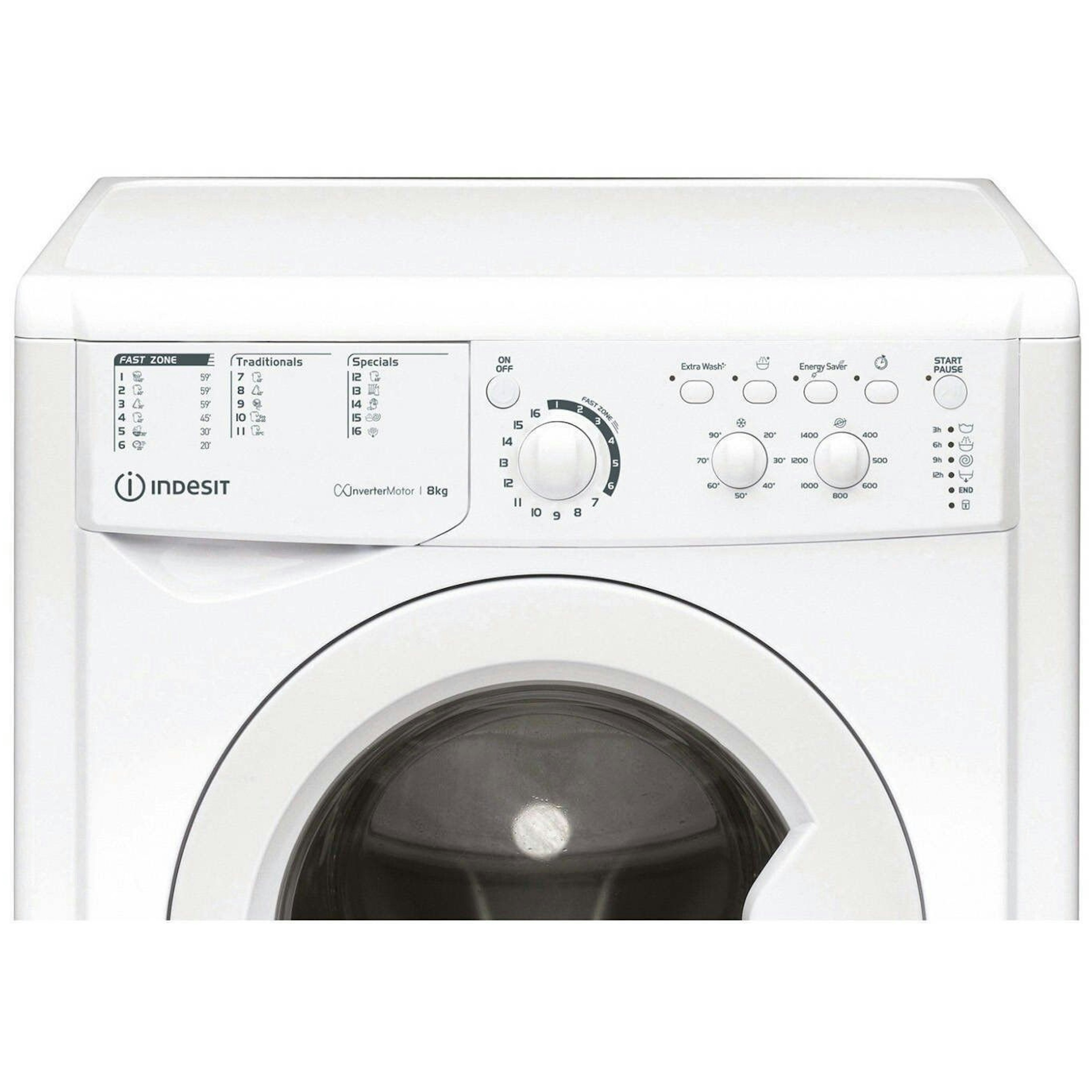 Indesit wasmachine EWC81483WEUN afbeelding 3