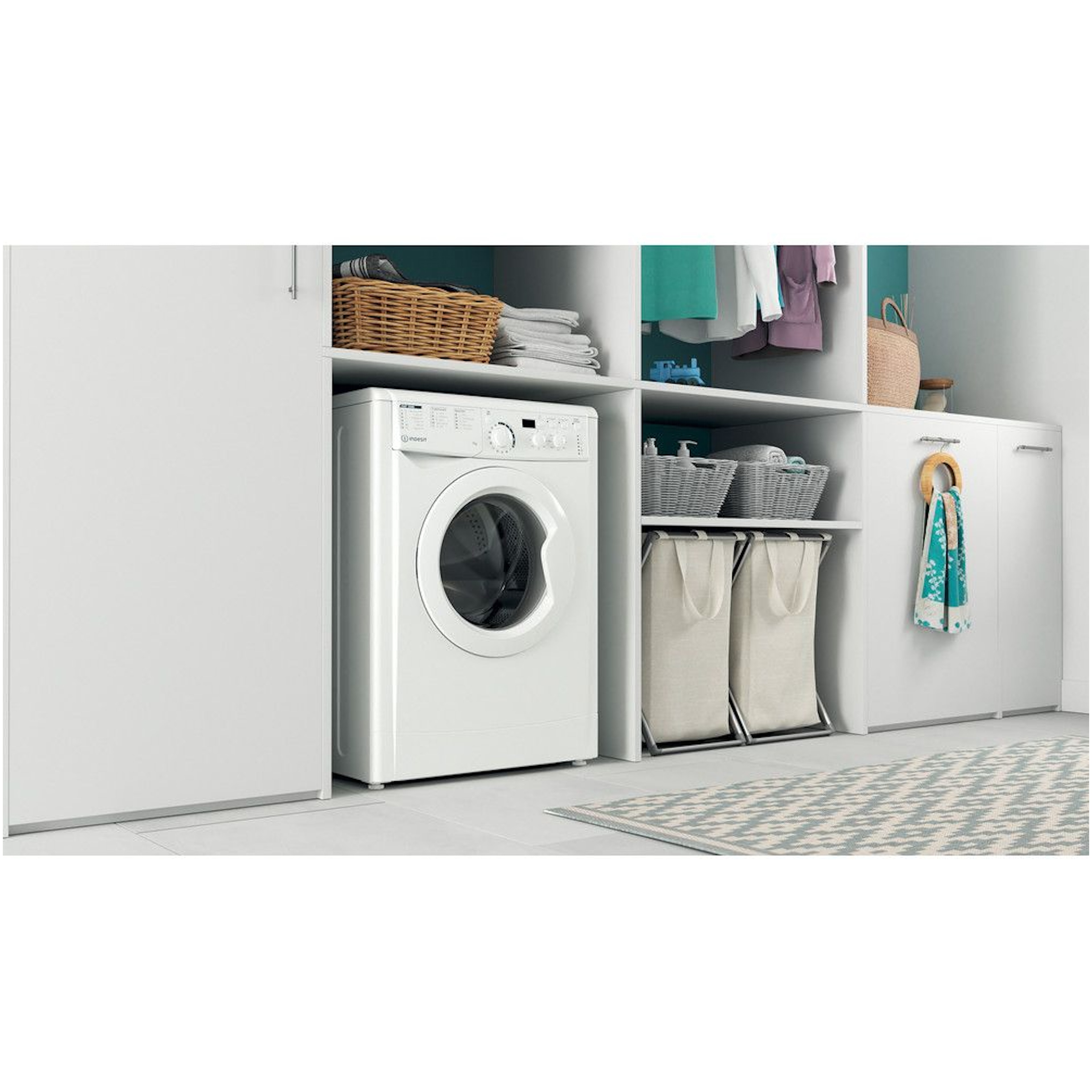Indesit EWD 71452 W EU N  wasmachine afbeelding 6
