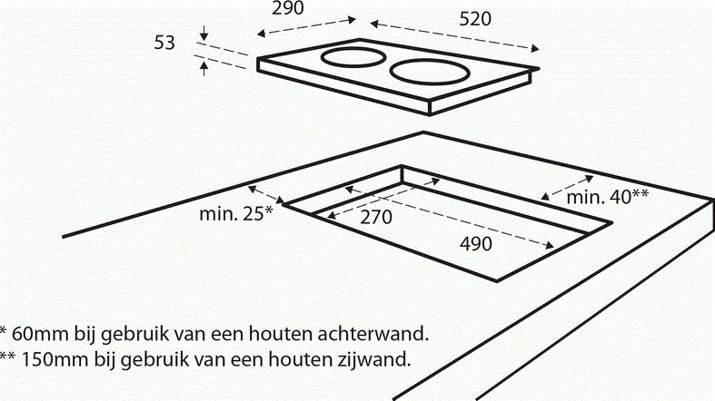 Inventum kookplaat IKI3020 afbeelding 3