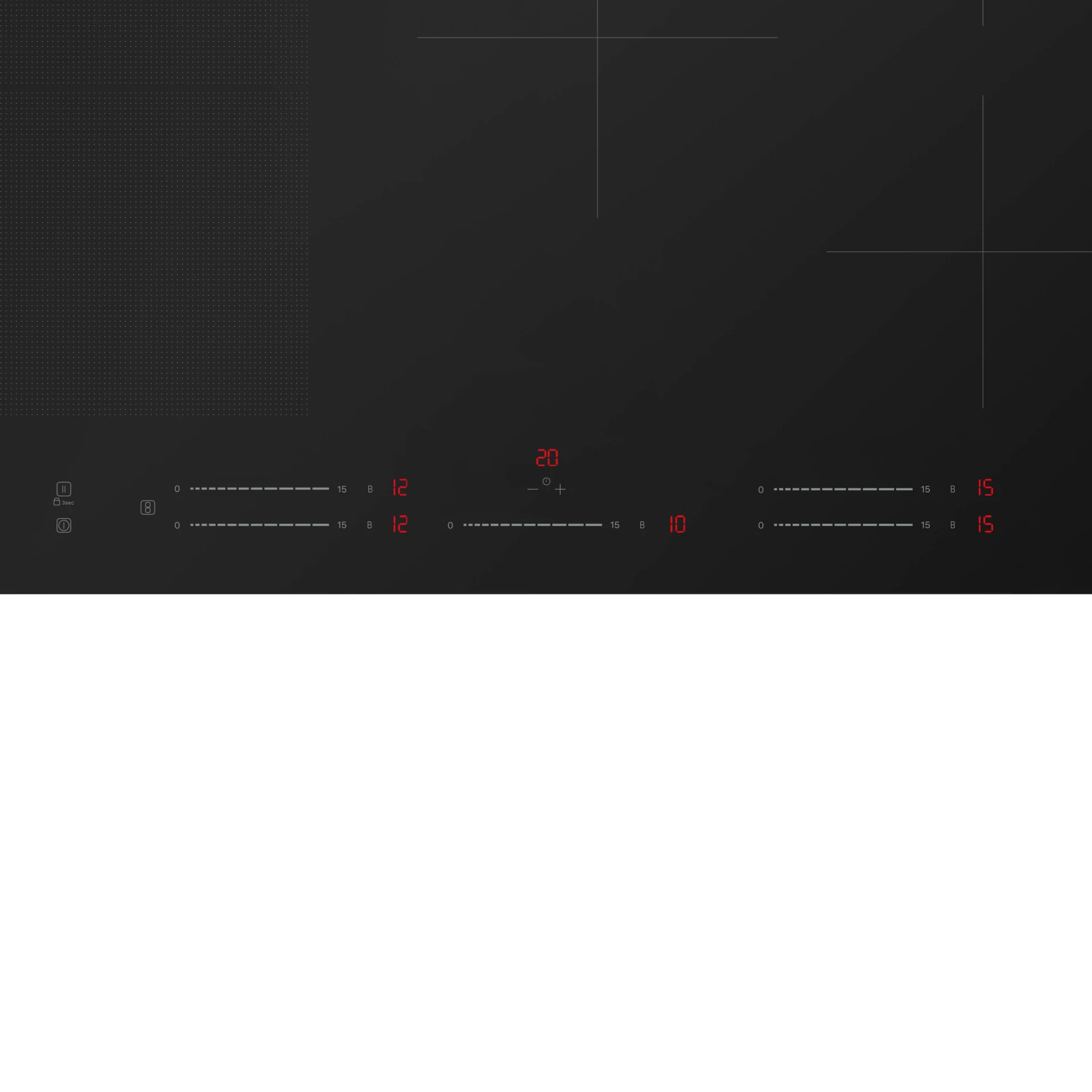 Inventum kookplaat inbouw IKI8045 afbeelding 4