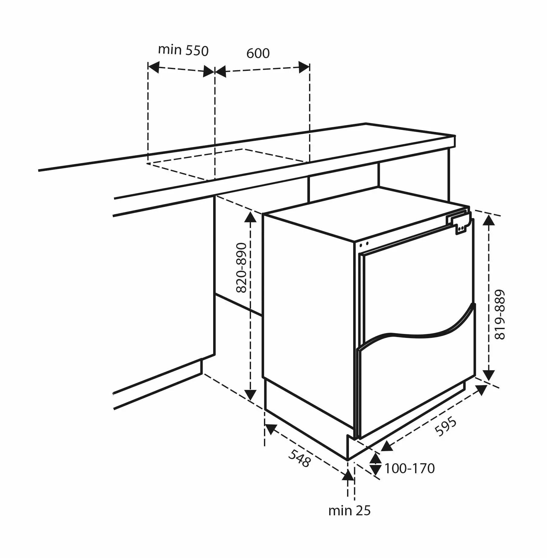 Inventum koelkast IKK0821D afbeelding 3