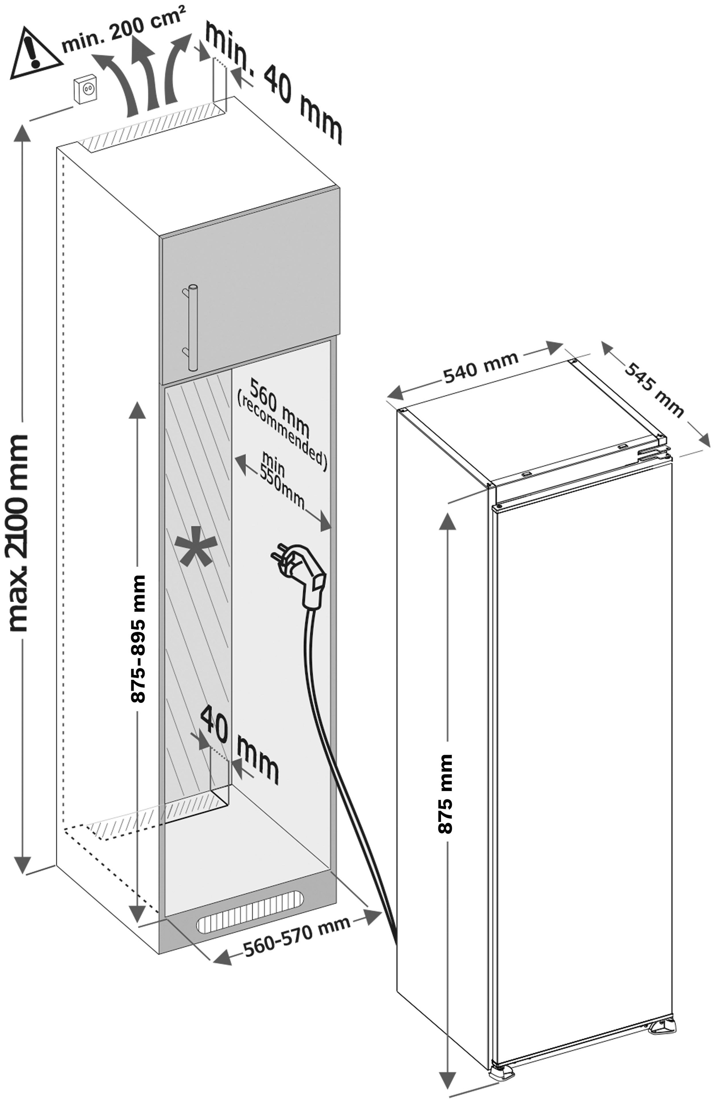 Inventum IKK0882S inbouw koelkast afbeelding 5