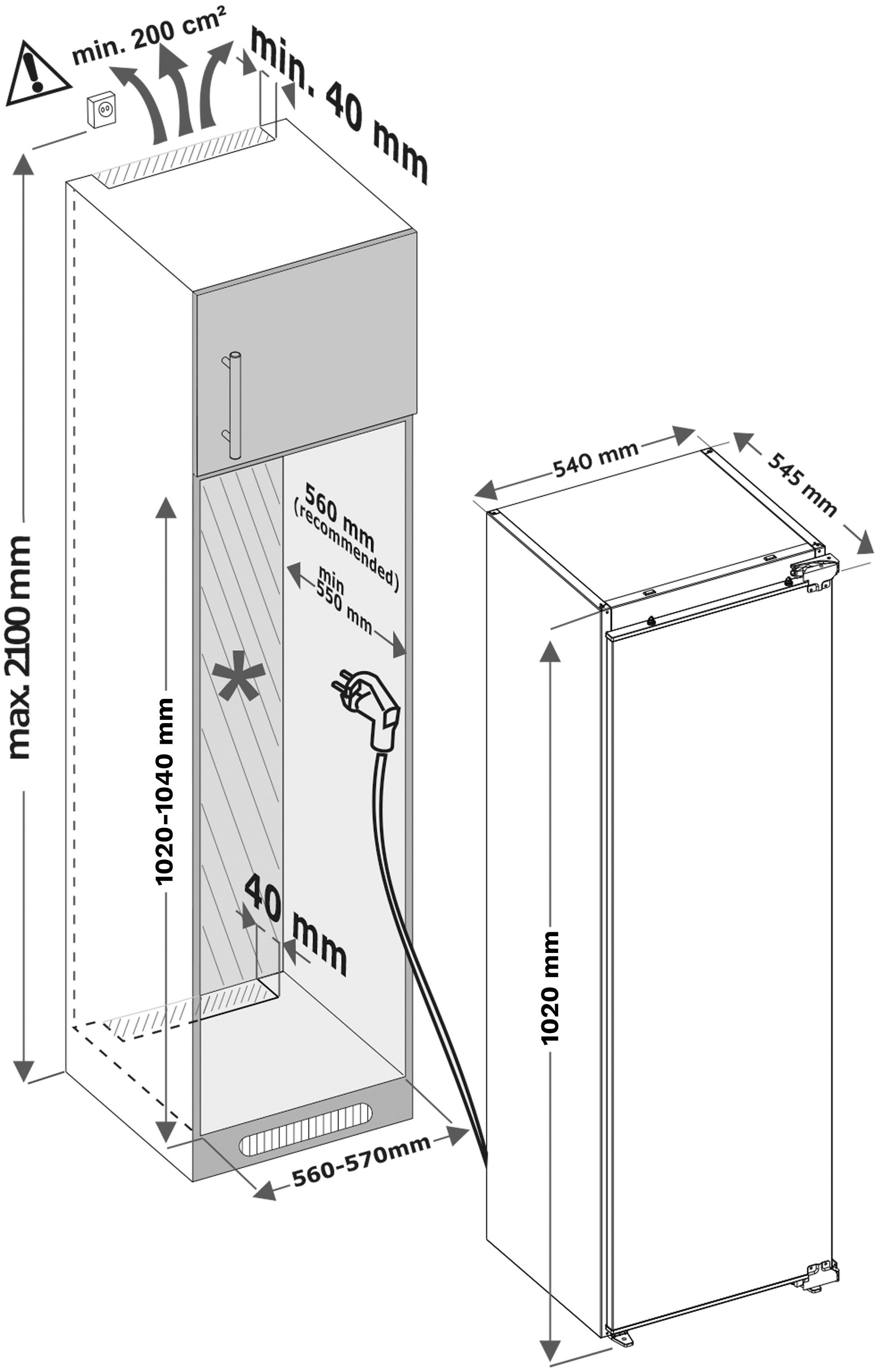 Inventum IKK1022D inbouw koelkast afbeelding 5