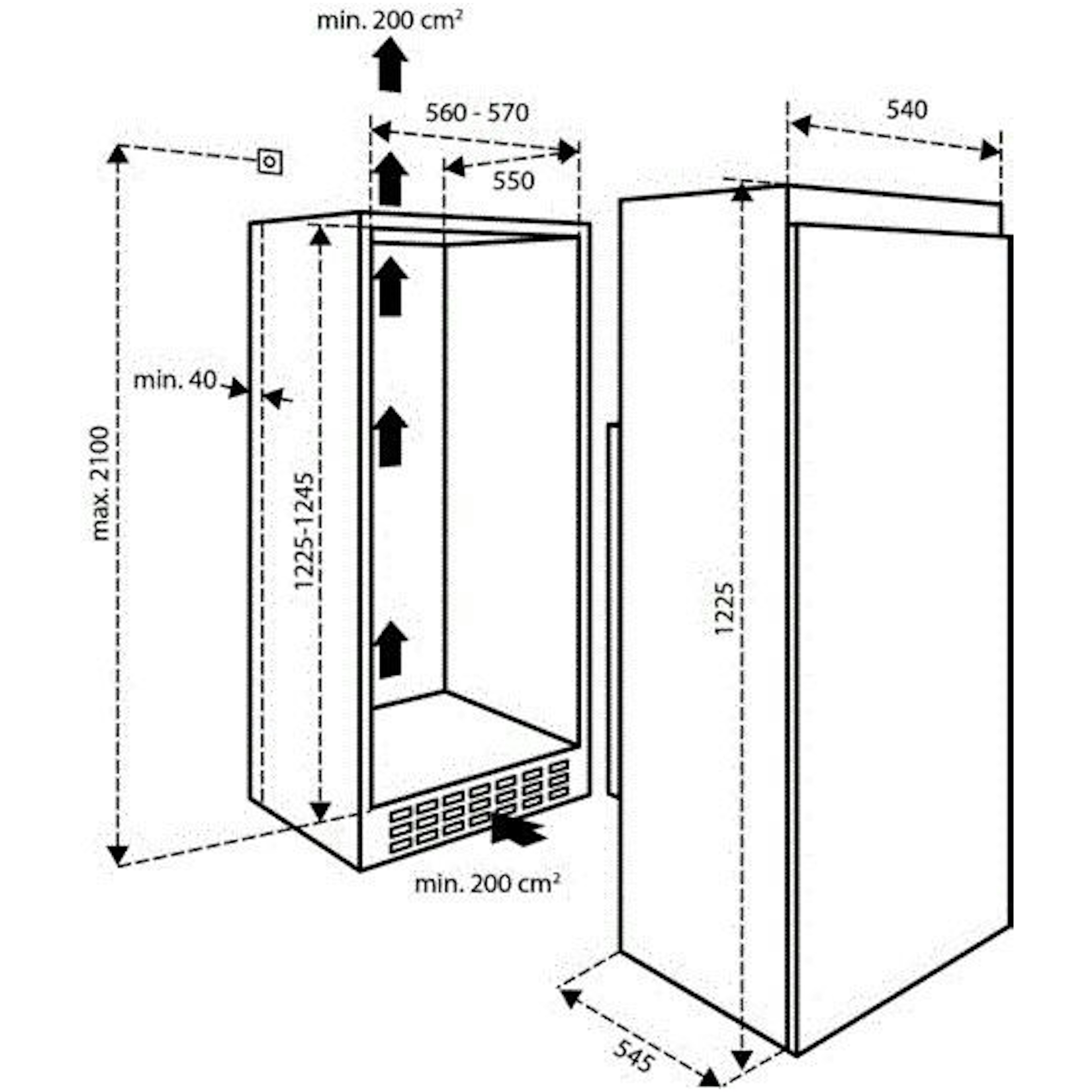 Inventum IKV1221S inbouw koelkast afbeelding 6