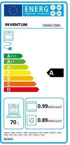 Inventum IOM6170RK inbouw oven afbeelding 5