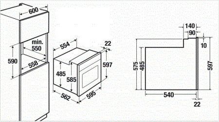Kuppersbusch oven B6120.0S afbeelding 3