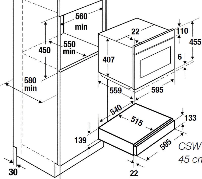 Kuppersbusch warmhoudlade CSW6800.0 afbeelding 3