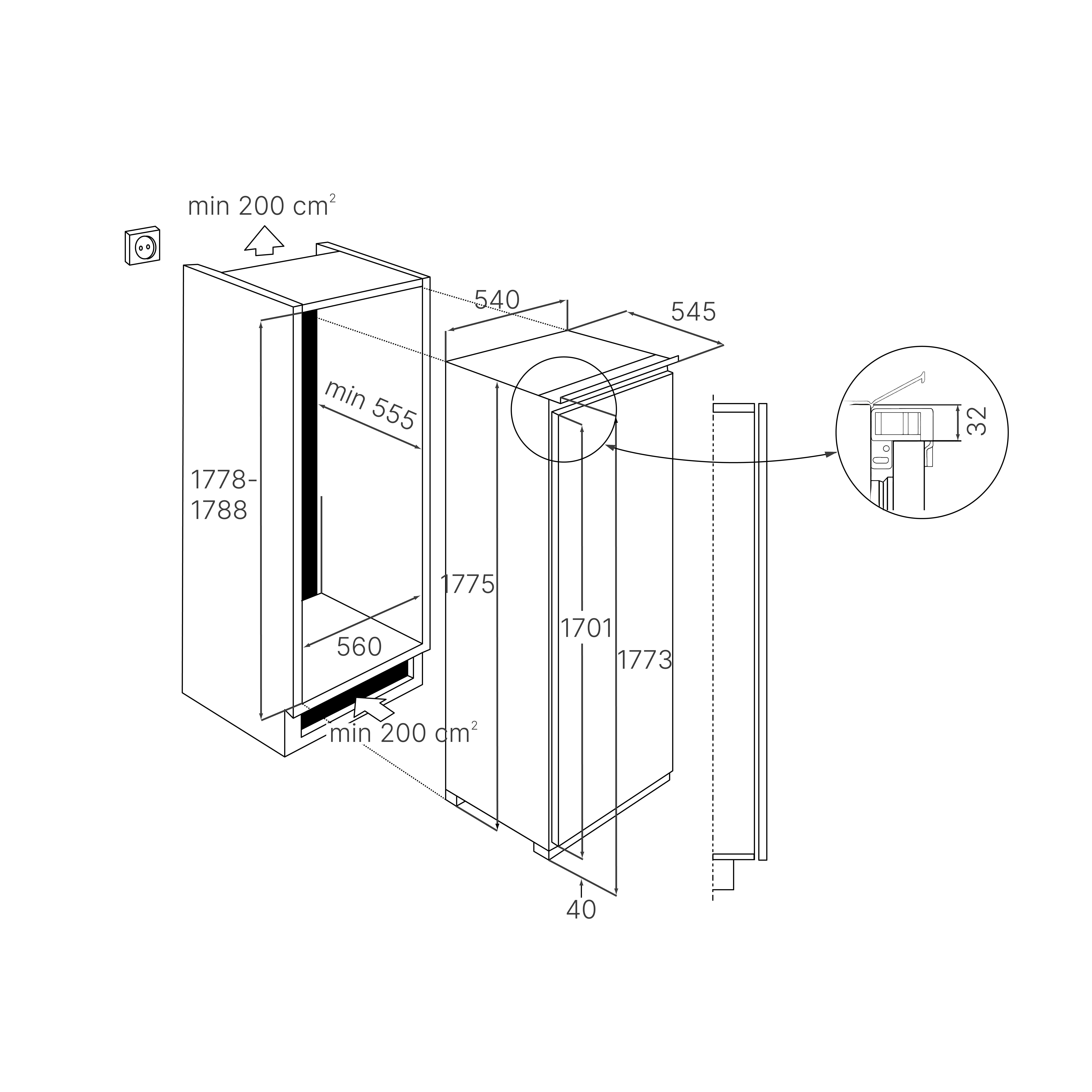 Kuppersbusch FK8840.0I inbouw koelkast afbeelding 5