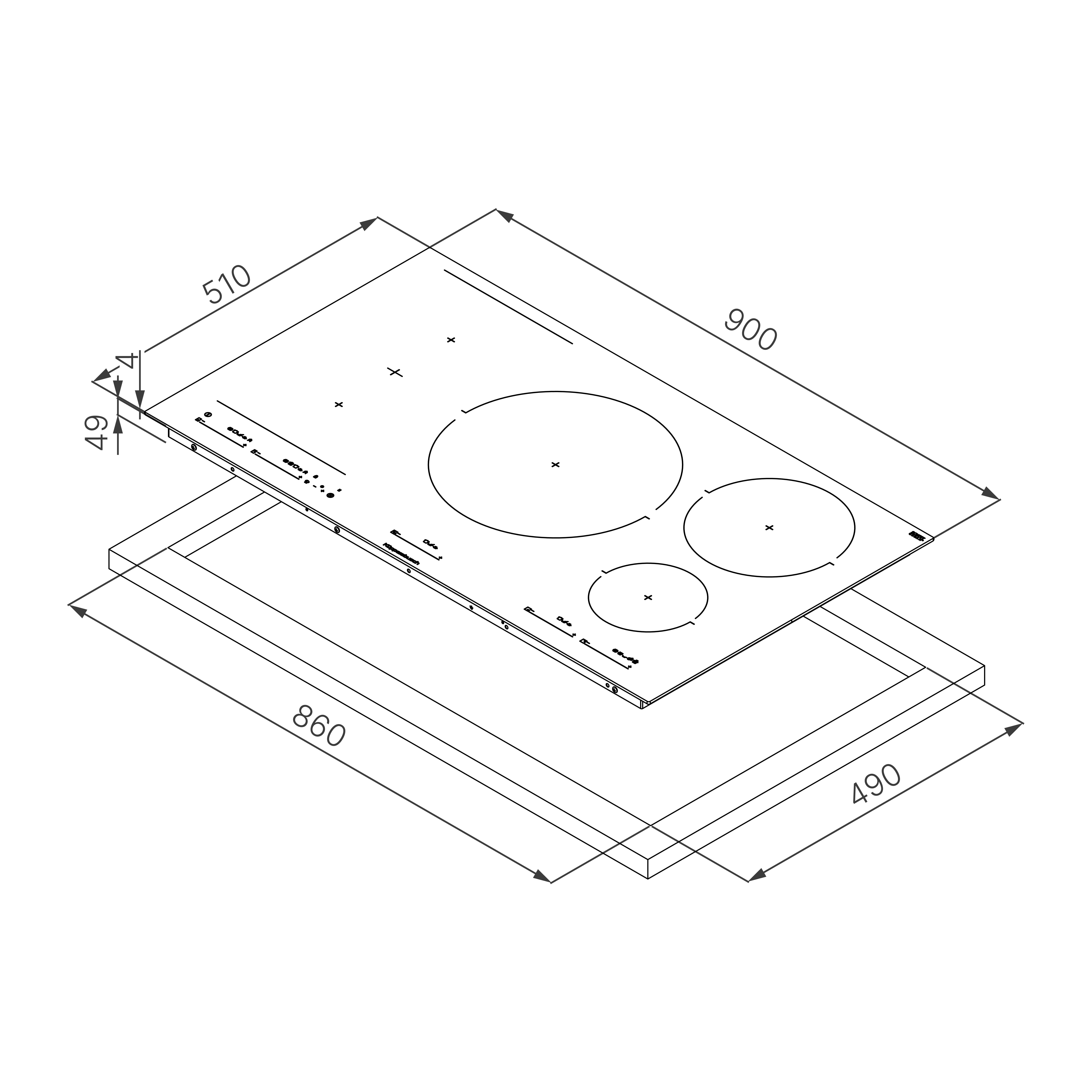 Kuppersbusch KI9550.0SR inbouw kookplaat afbeelding 5
