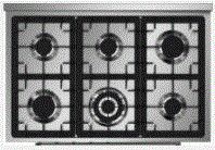 Lancelloti fornuis LARC09F-6NA afbeelding 3