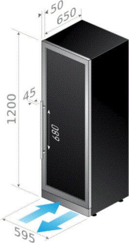 Le Chai PRO680M vrijstaand wijnkast afbeelding 6