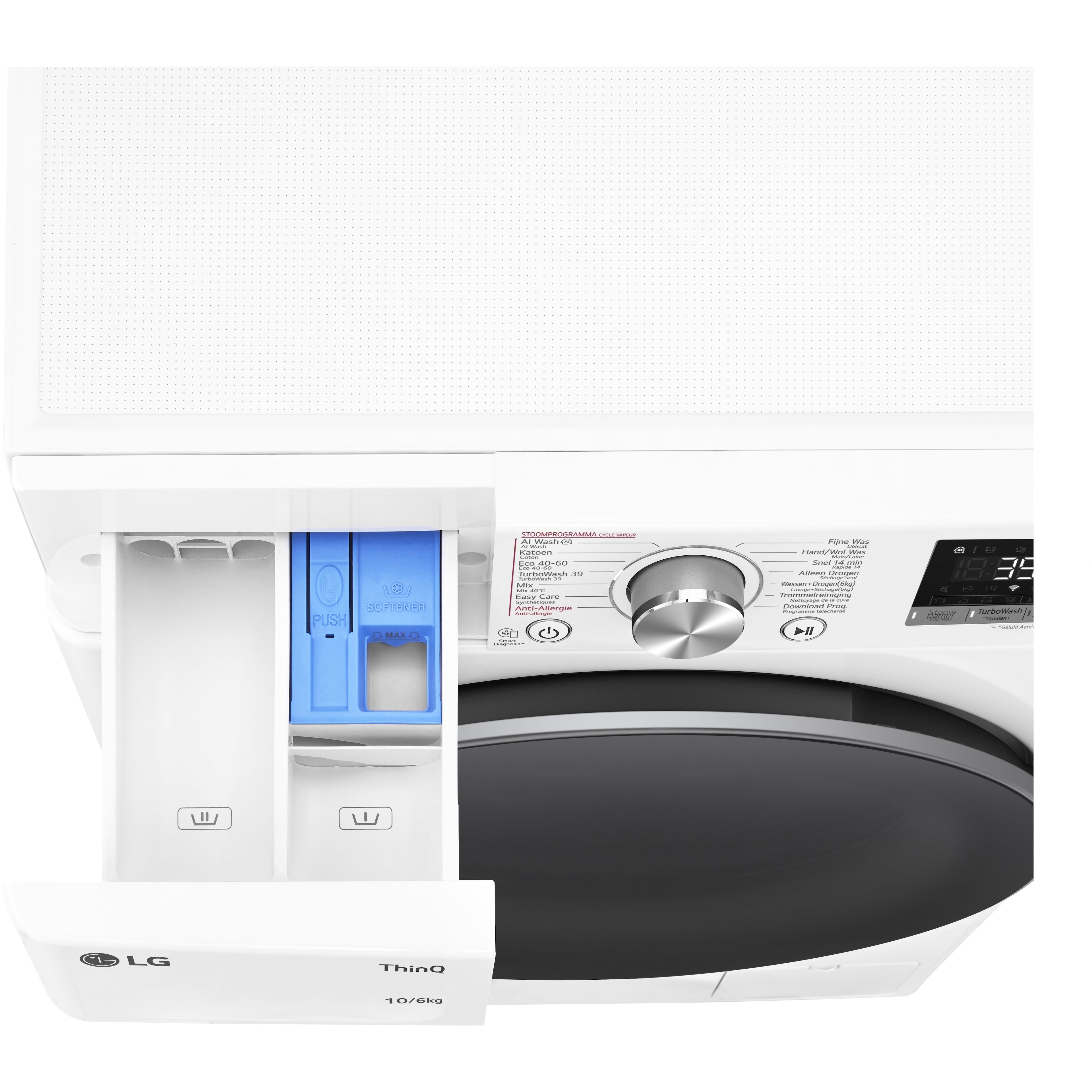 LG wasmachine F4DR7006S1W afbeelding 3