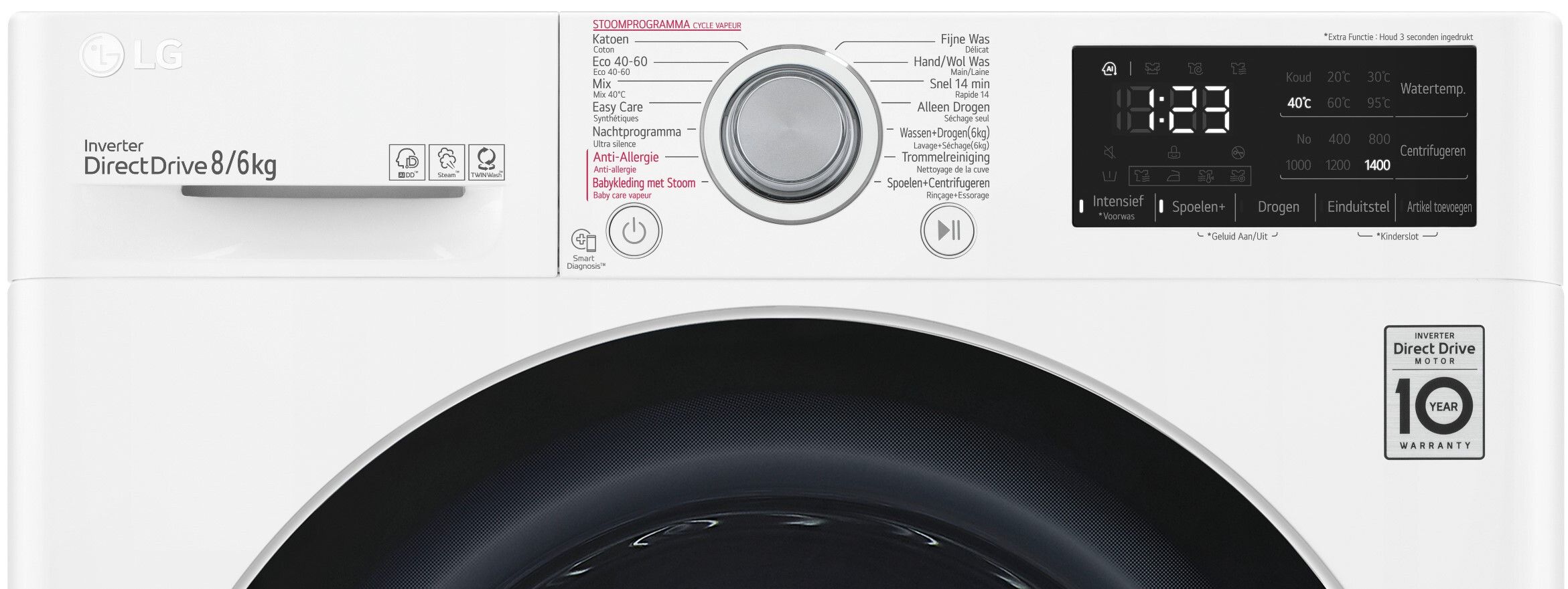 F4DV308S1E LG afbeelding 2