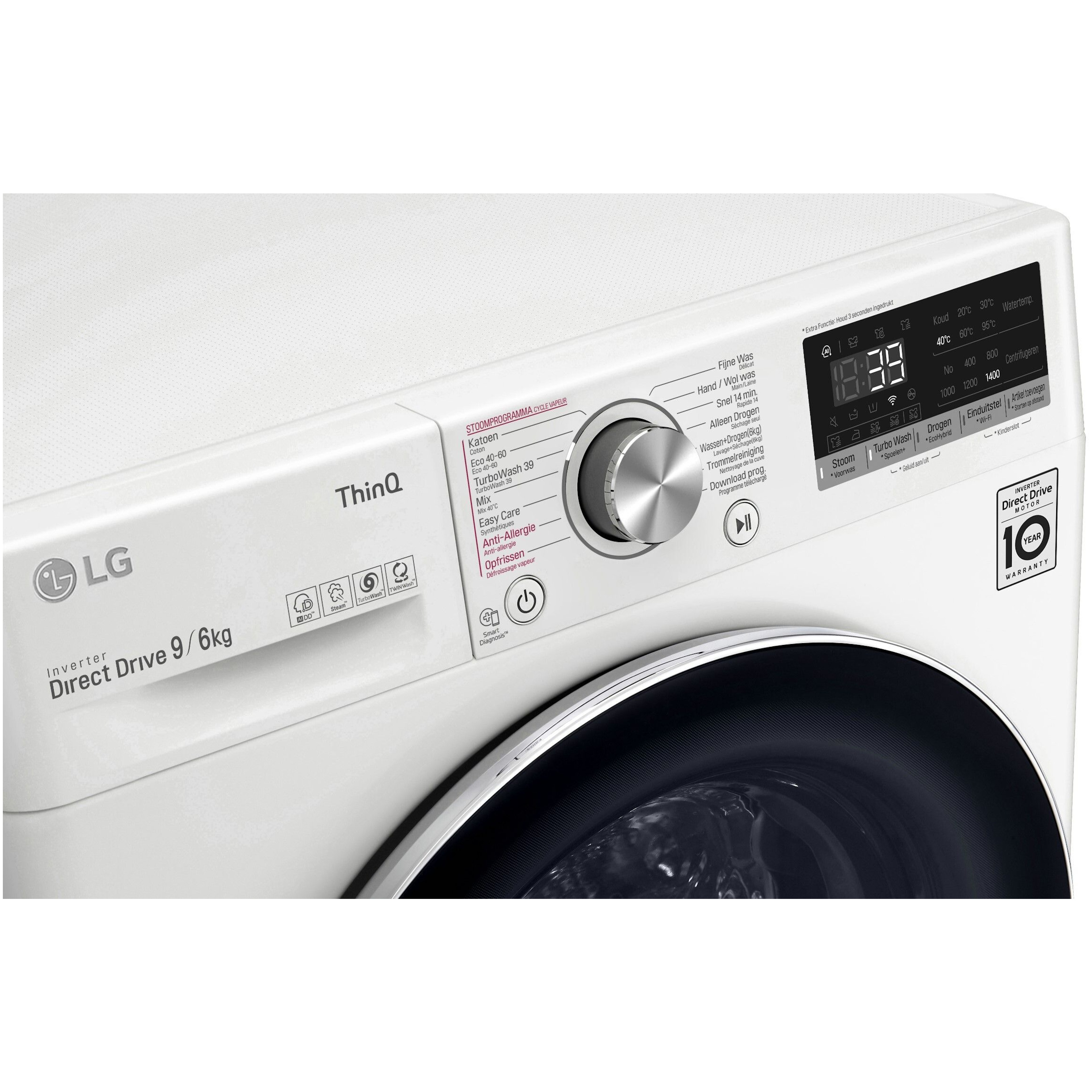 LG wasmachine F4DV909H2E afbeelding 3