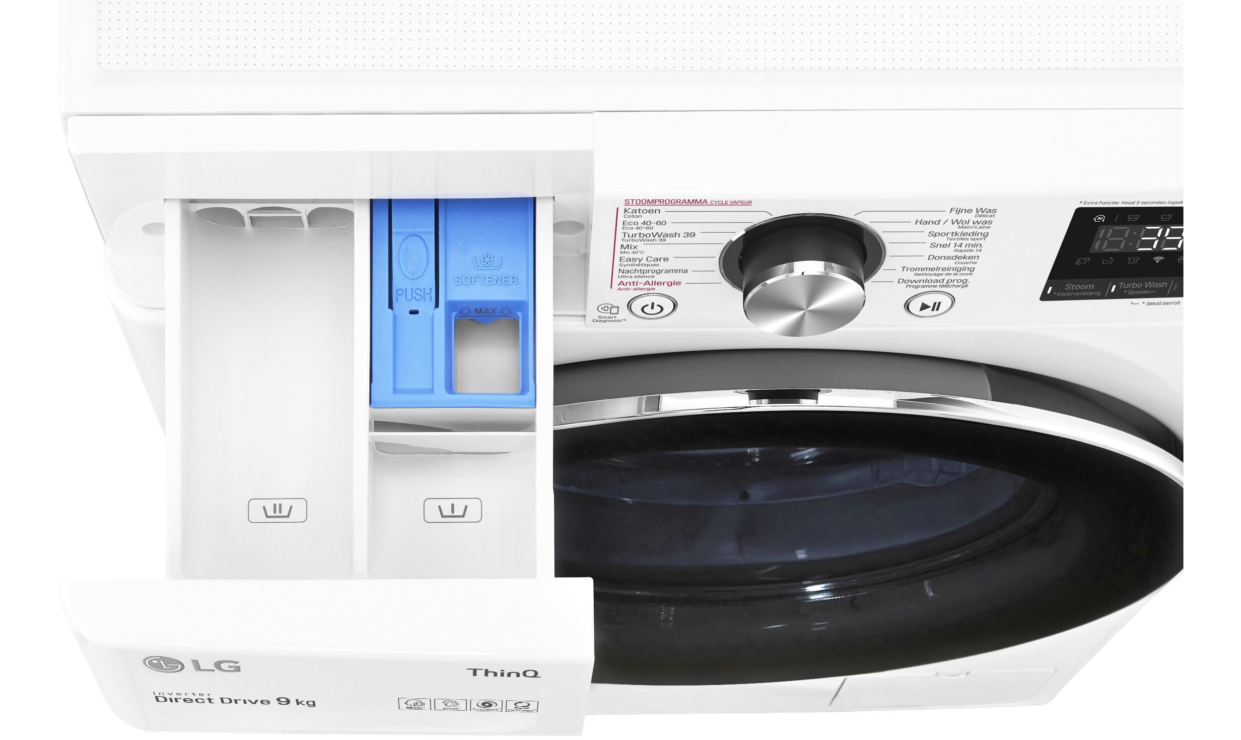 LG wasmachine  F4V909P2E afbeelding 4