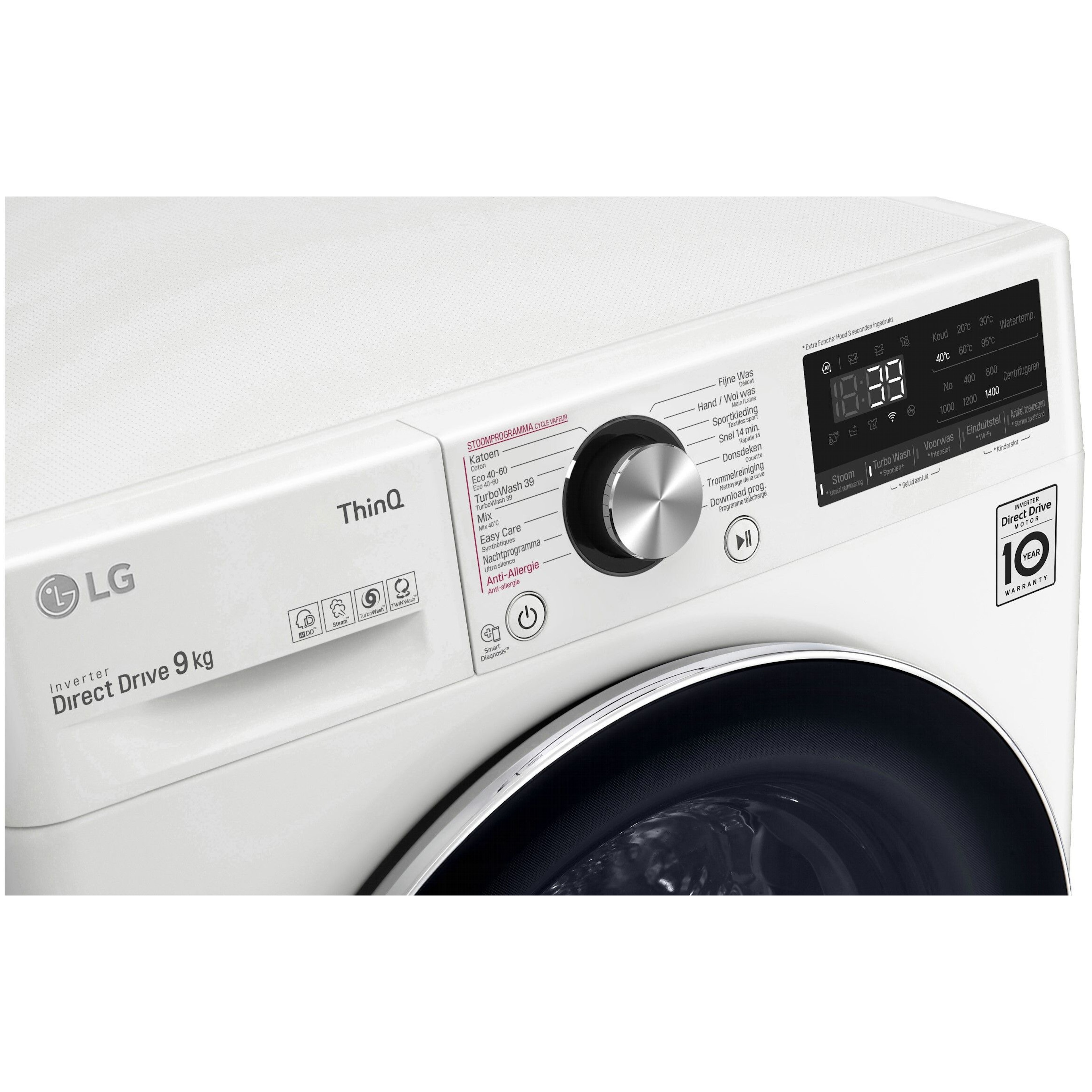 LG wasmachine F4V909P2E afbeelding 3
