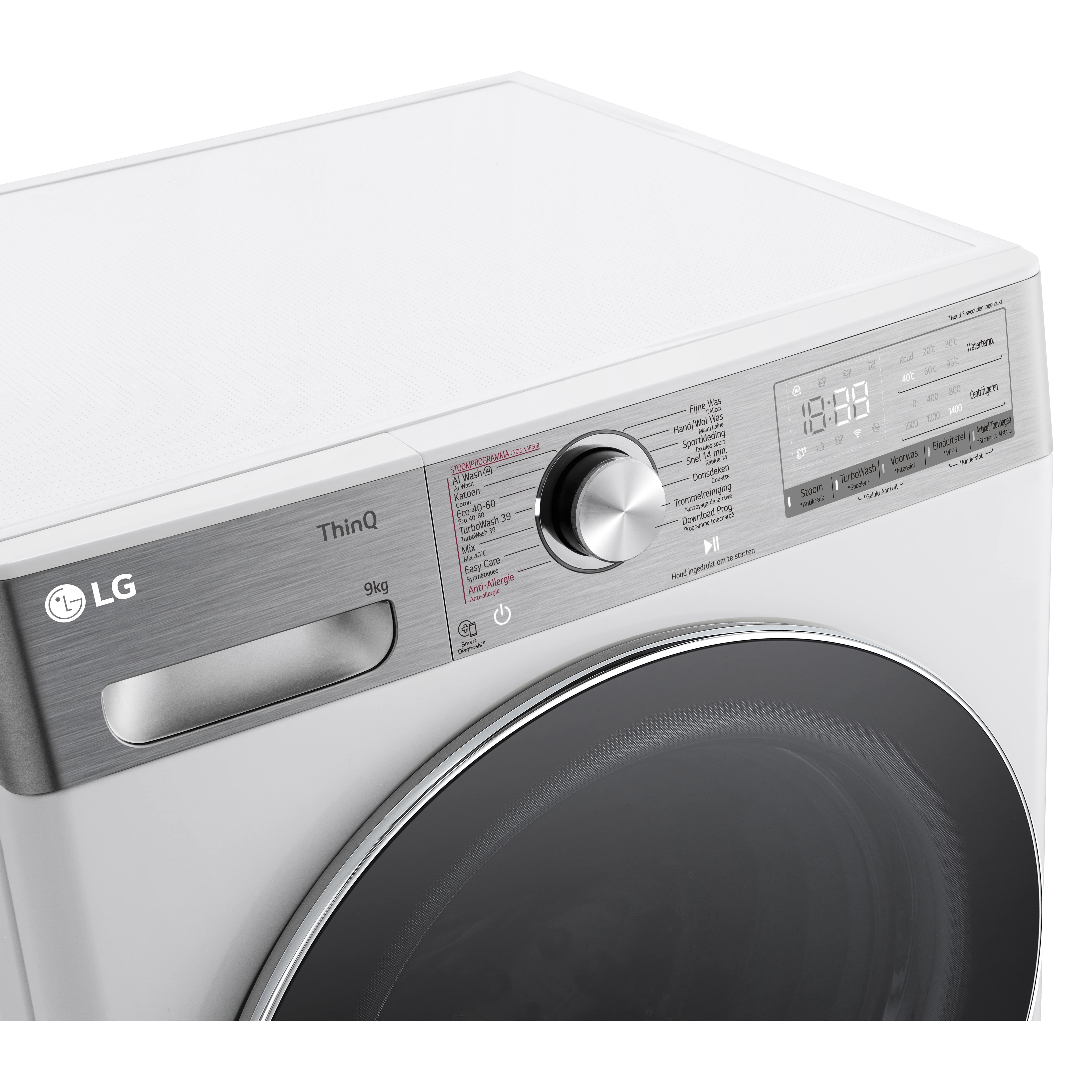 LG wasmachine F4WR9009S2W afbeelding 3
