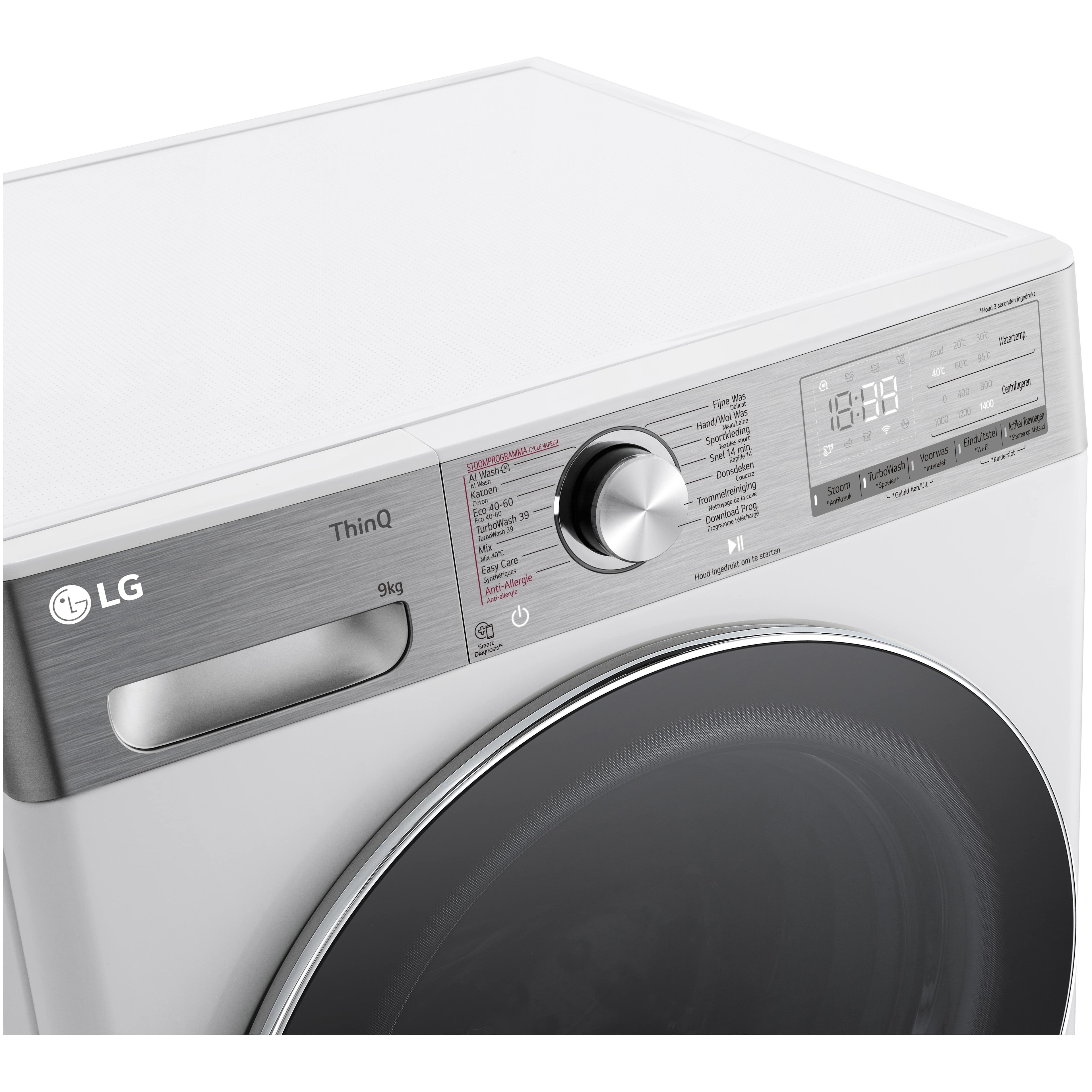 LG wasmachine F4WR9009S2W afbeelding 3