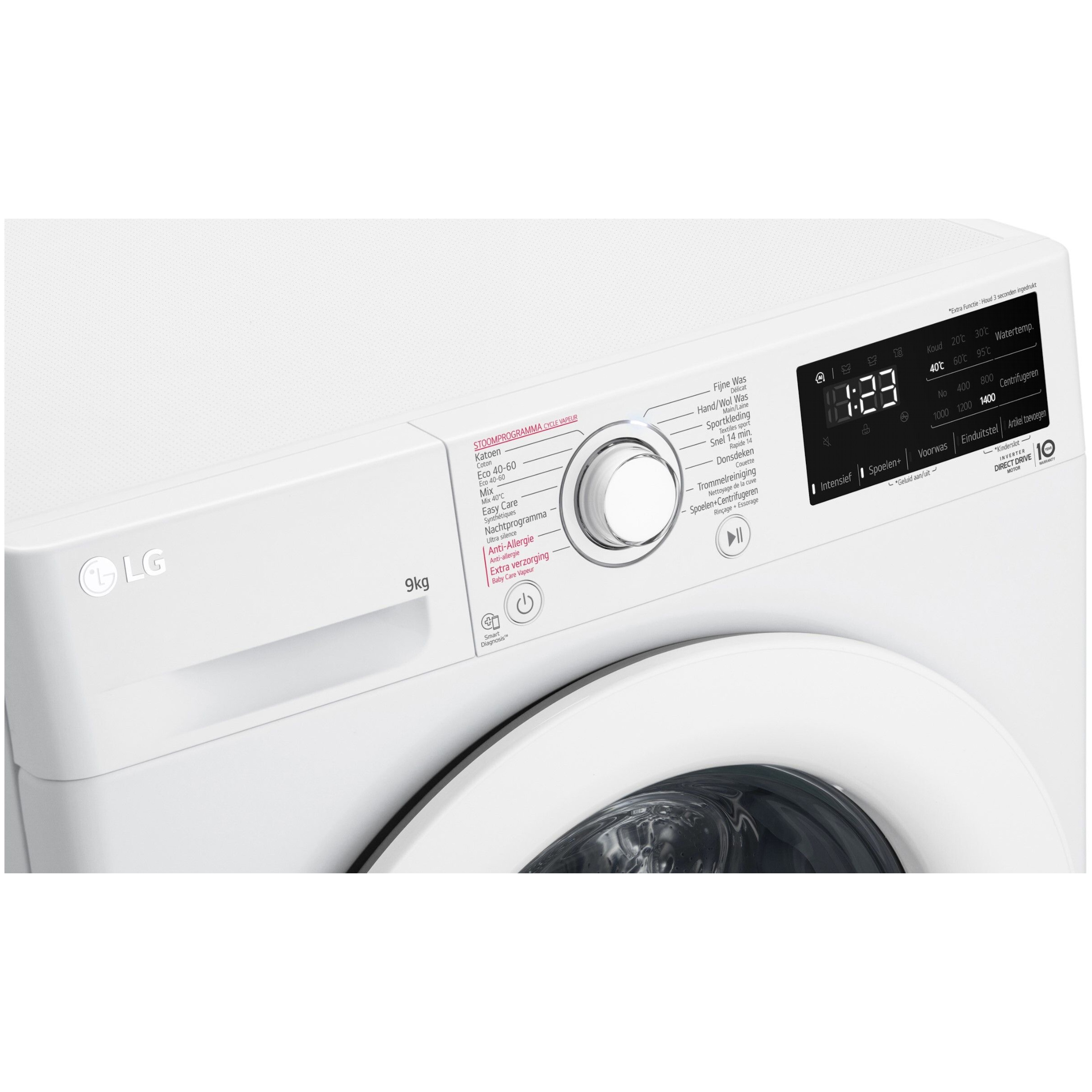 LG wasmachine F4WV309S3 afbeelding 3