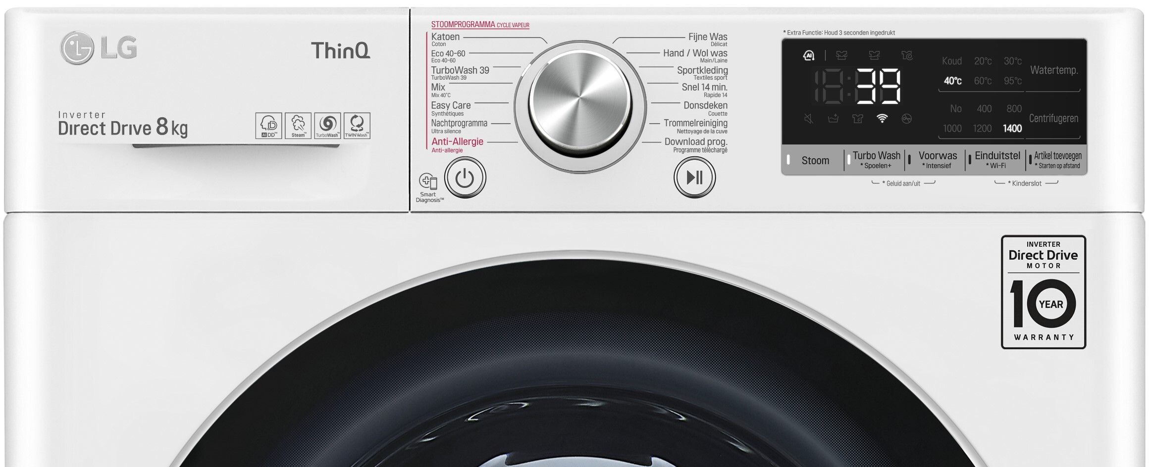 F4WV708S1E LG afbeelding 2