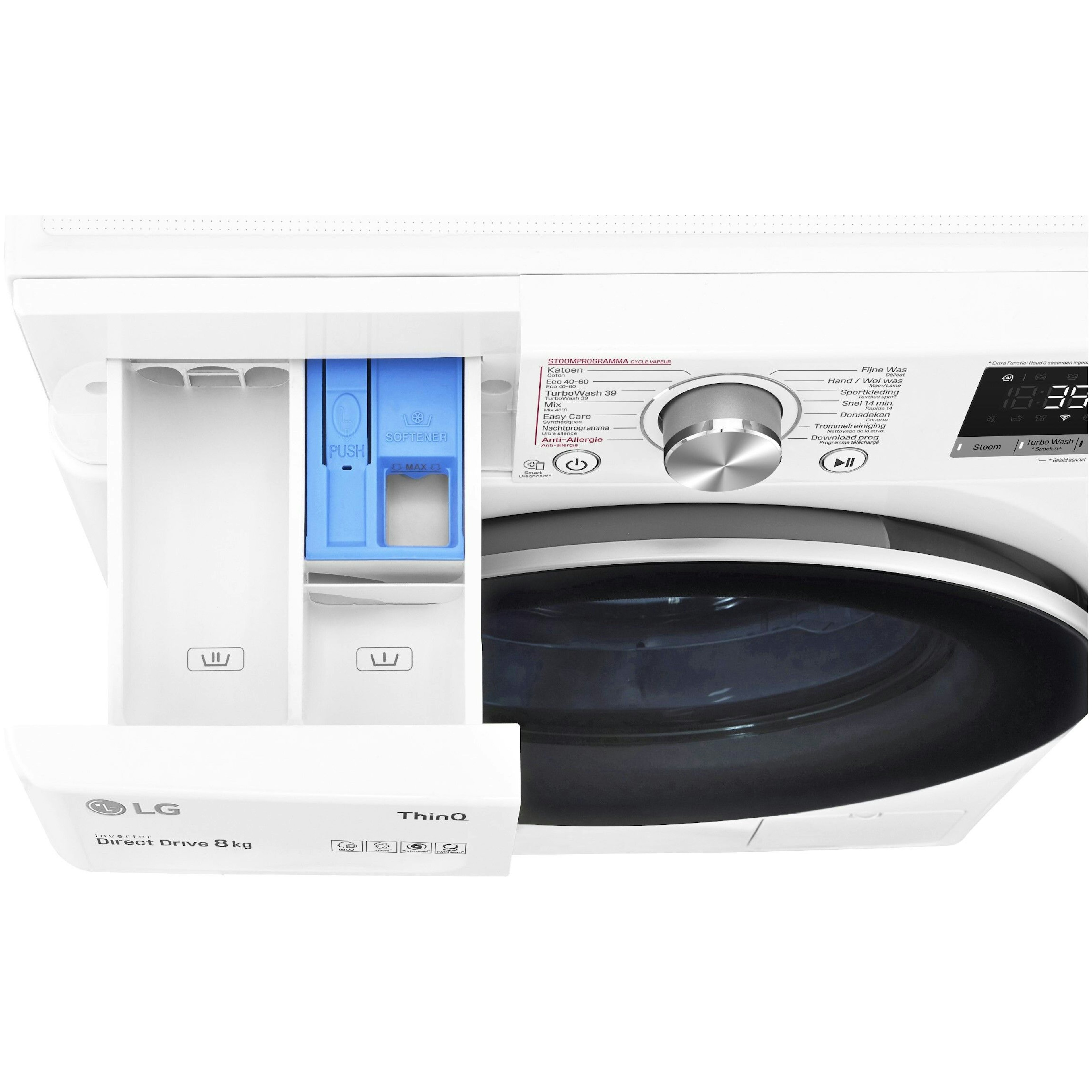 LG wasmachine  F4WV708S1E afbeelding 4