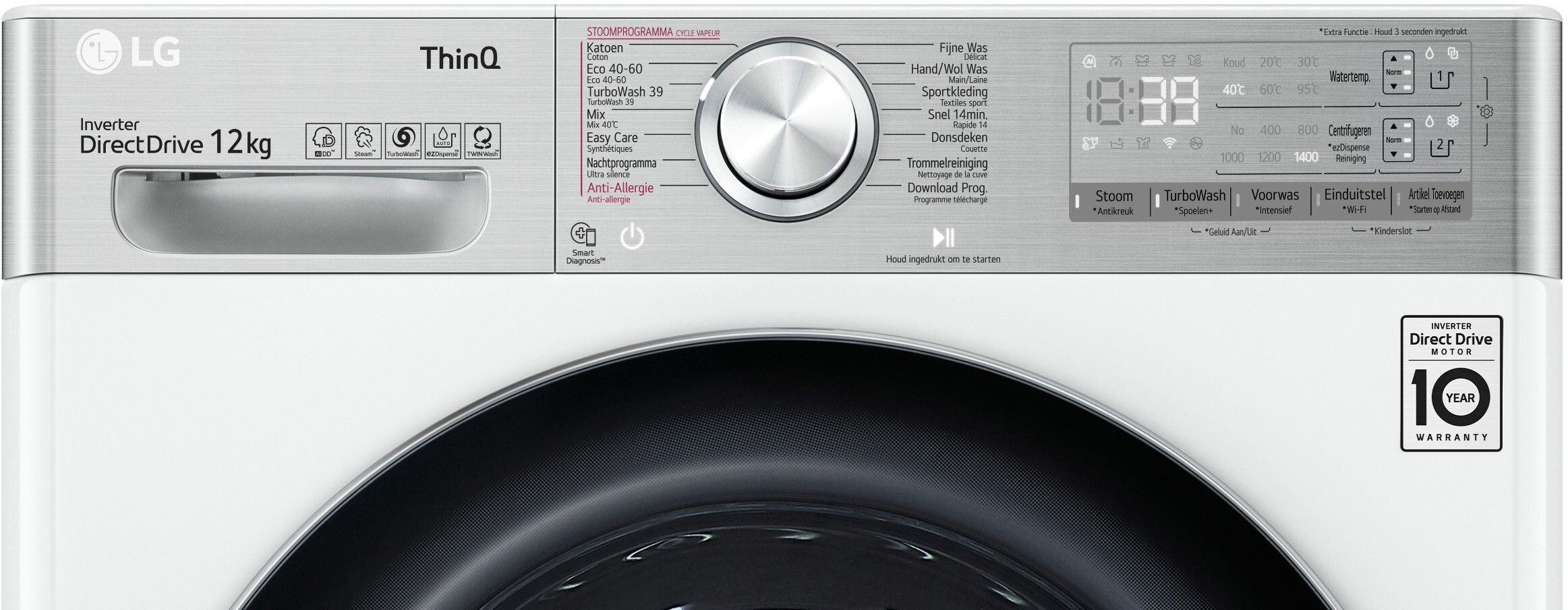 F4WV912A2E LG afbeelding 2