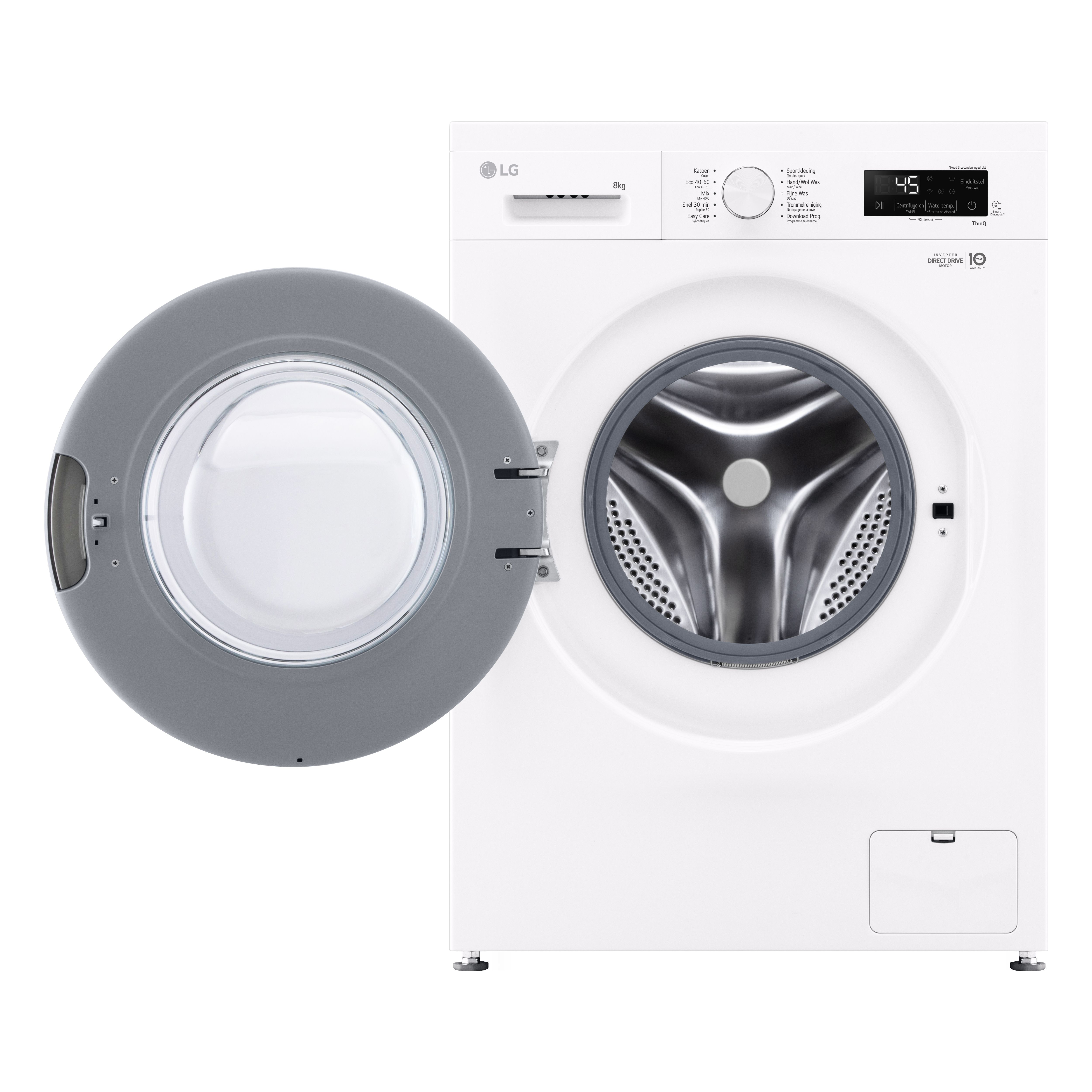 LG F4X1008NWH  wasmachine afbeelding 5
