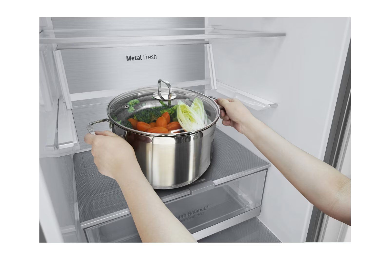 LG GBB92MBB3P vrijstaand koelkast afbeelding 5