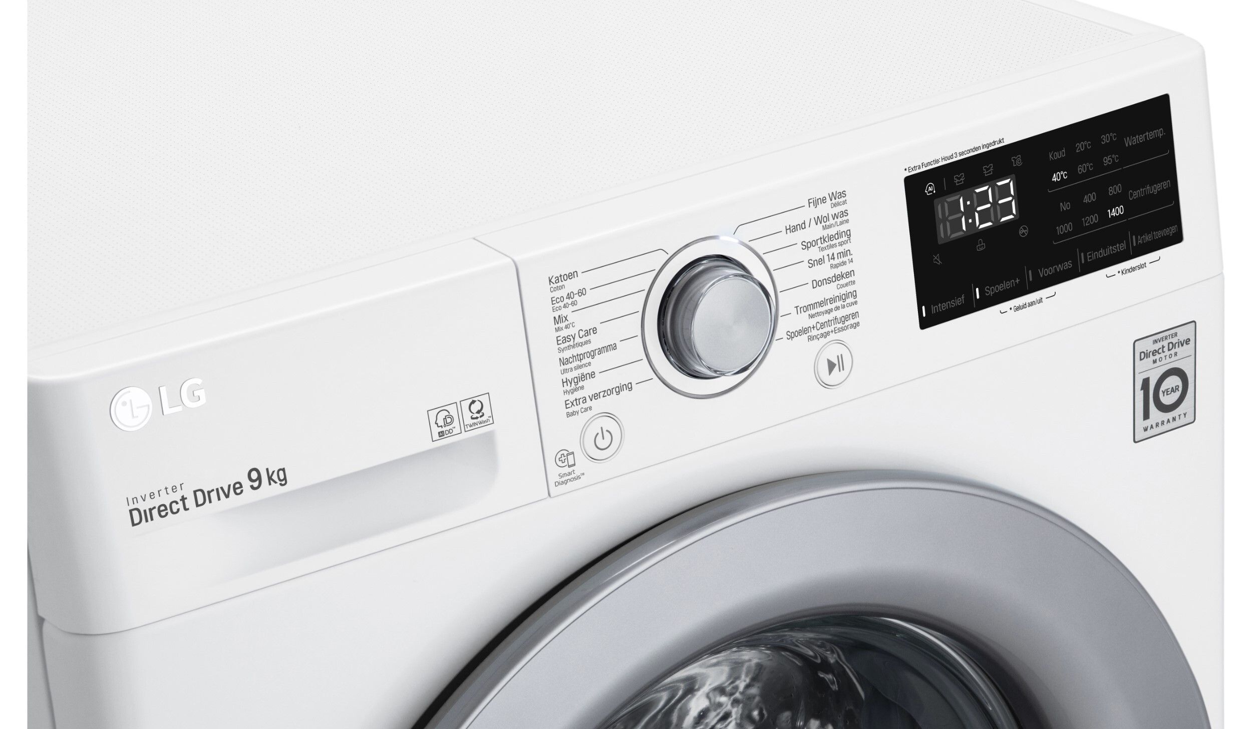 LG wasmachine GC3V309N4 afbeelding 3