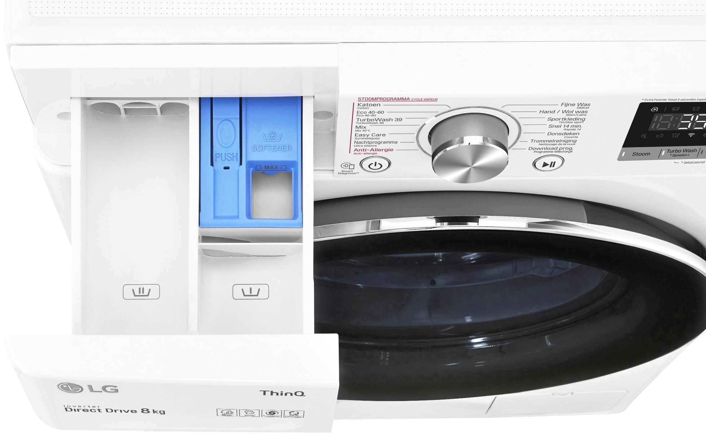 LG wasmachine  GC3V708S2 afbeelding 4